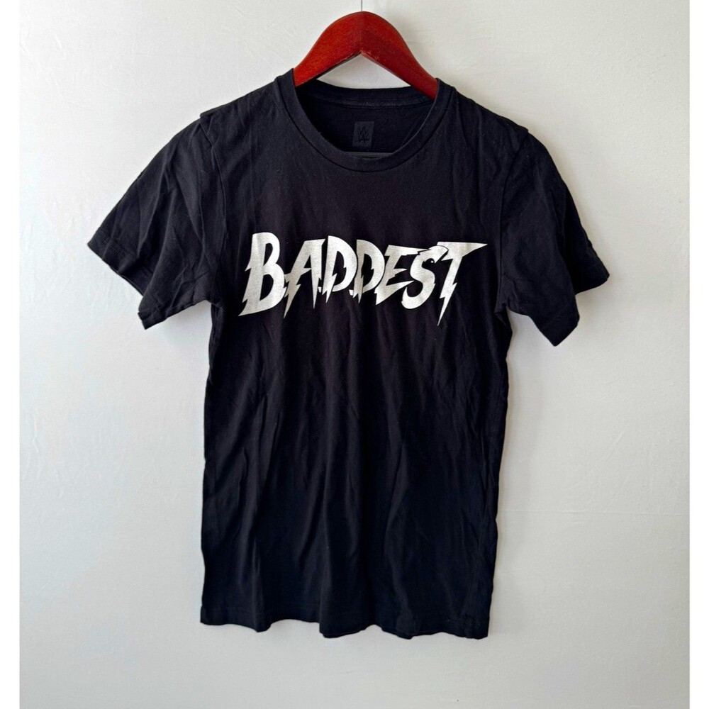 WWE Randy Orton Baddest Graphic T-Shirt Men’s S Black Crew Neck Cotton Tee